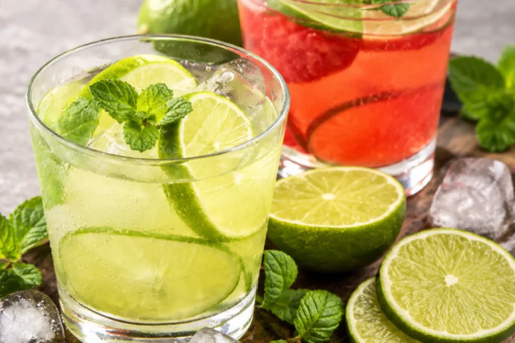 Hot Twins cocktail met groene en rode habanero